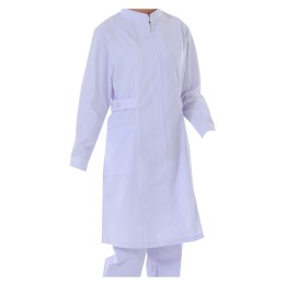 Customized short-sleeved business collar nurse uniforms Customized front zippered side adjustment nurse uniforms Nurse uniform shop SKU027 Customized short-sleeved business collar nurse uniforms Customized front zippered side adjustment nurse uniforms Nurse uniform shop SKU027